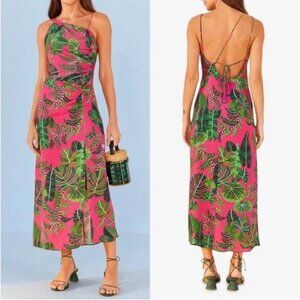 NEW Farm Rio one shoulder dress